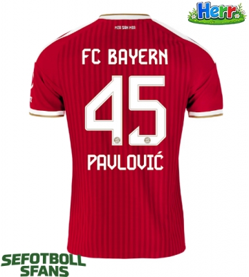 Bayern Munich Aleksandar Pavlovic #45 Hemmatröja 2026-27 Kortärmad